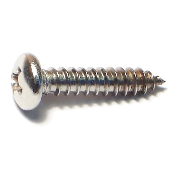 Midwest Fastener Sheet Metal Screw, #8 x 3/4 in, 18-8 Stainless Steel Pan Head Phillips Drive, 25 PK 77624 - main